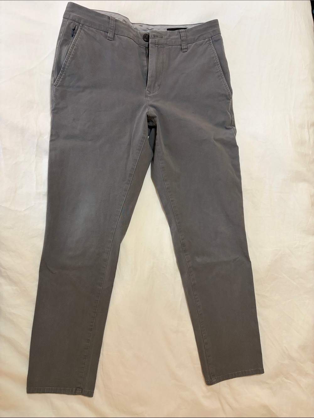 Bonobos Gray Slim Chino Pants